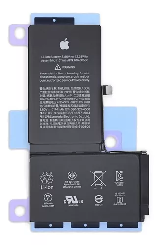 Comprar Bateria Para Apple iPhone XS Max 3180 mAh without Flex-Cabl >  Tarifa Reparación