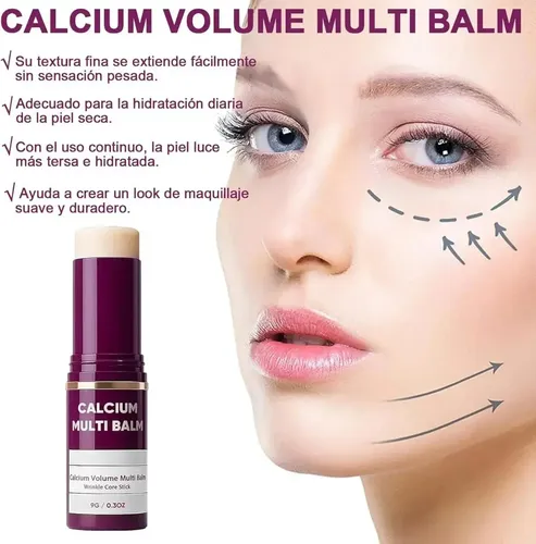 Bálsamo Multi De Cálcio Zx* - Barra Hidratante De Colágeno