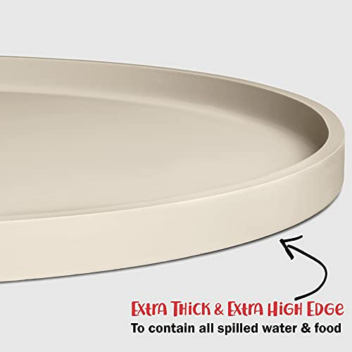 Tapete De Silicona Impermeable Para Comida Y Agua Mascotas