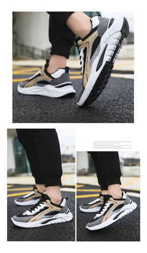 Zapatillas De Deporte Transpirables Con Estilo Para Hombres