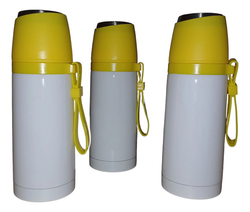 Termo Para Sublimar De 350ml Amarillo