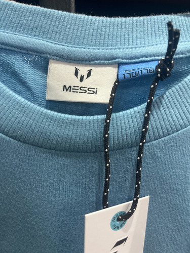 Buzo De Messi Original, De Algodón Sin Frisa Messi Store