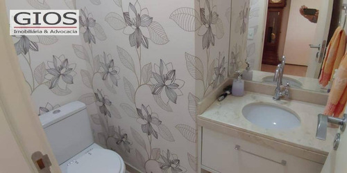 Apartamento Com 3 Dormitórios À Venda, 145 M² Por R$ 1.450.000,00 - Santa Terezinha - São Paulo/sp - Ap0223