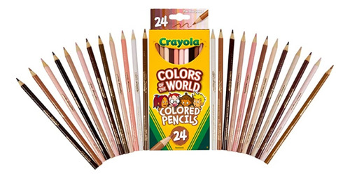 24 Colores Color S Of The World Crayola Edición Especial 