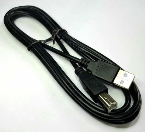 Cabo Usb A + Usb B 2.0 Preto 1.8m