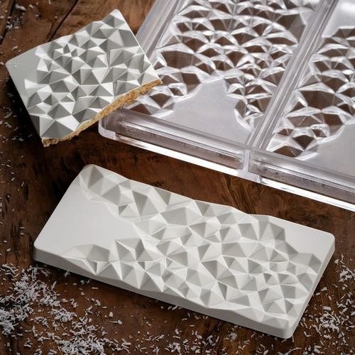 Imagen 3 de 3 de Molde Barra Chocolate Policarbonato Pavoni Pc5004 Fragment