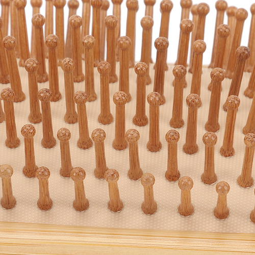 Juego De Cepillos De Madera Para Desenredar El Pelo Y Peine