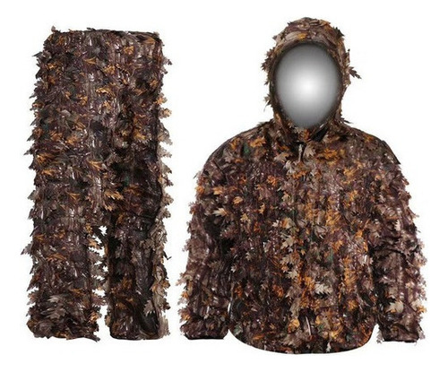 Ropa Camuflada Ghillie Sniper 3d (pantalones+chamarra)