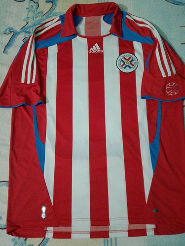 Camiseta Paraguay adidas Original Talla Xl Usada Sin Detalle