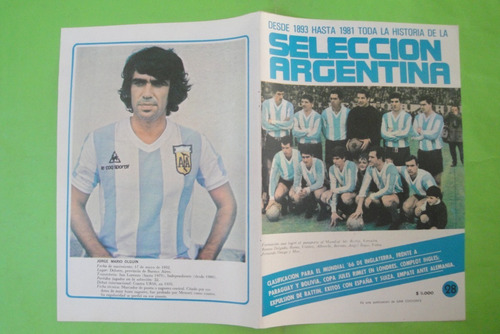 Fasciculo Seleccion Argentina N28 Solo La Tapa Olguin