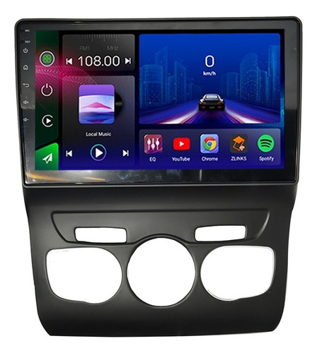 Stereo Gps Android 13 Pantalla Cam Citroën C4 Lounge 4+64