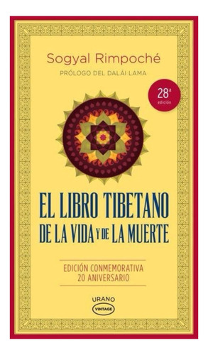 Libro Tibetano De La Vida Y De La Muerte - Sogyal Rimpoch