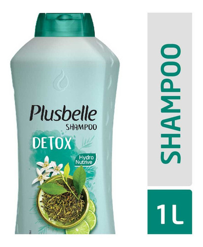 Shampoo Plusbelle Detox 1000ml Hydro Nutritive