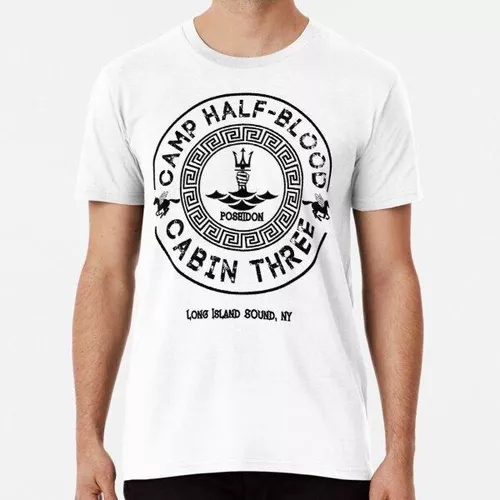 Camiseta Camp Half Blood Percy Jackson 100% Poliéster #2165 - R