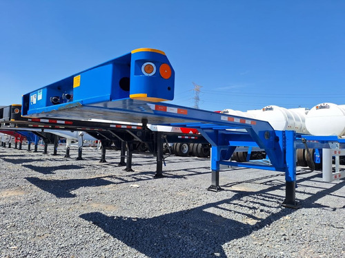 Chasis Porta Contenedor Tipo Americano Fijo 40 Pies 2 Ejes
