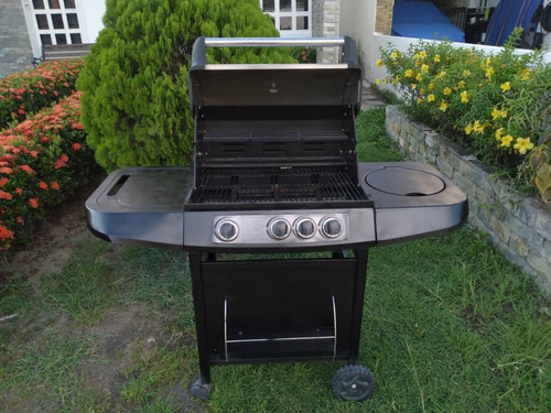 Parrillera A Gas Cocinarte 4 Quemadores Y 1 Hornilla (Usado)