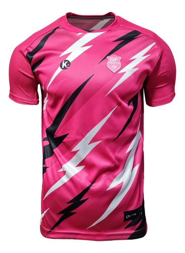 Camiseta Rugby Kapho Stade Francais Paris Rayos Top 14 Niños