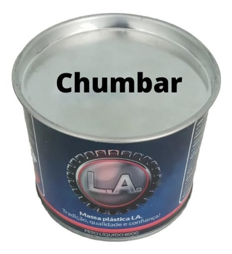 Imagem 1 de 3 de Massa Plástica Mármore Granito Porcelanato 800g- Chumbar