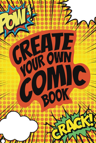 Libro: Create Your Own Comic Book: Blank Comic Book Style Pa