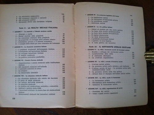 Imagen 3 de 4 de Il Libro Del Militante Aclista - Edizioni Acli