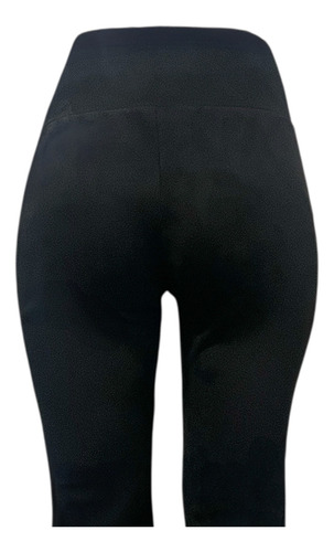 Flare Gamuza Pinza Seng Negro Lisa M