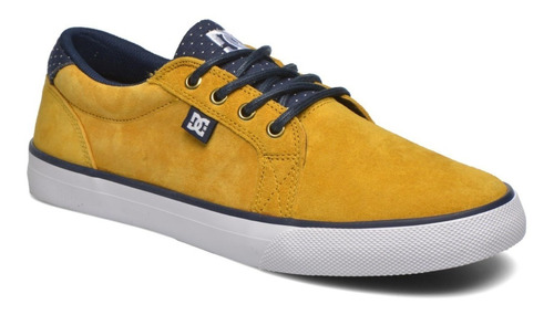 Zapatilla Dc Shoes Council Se Amarillo/azul Talla 40 Remate!