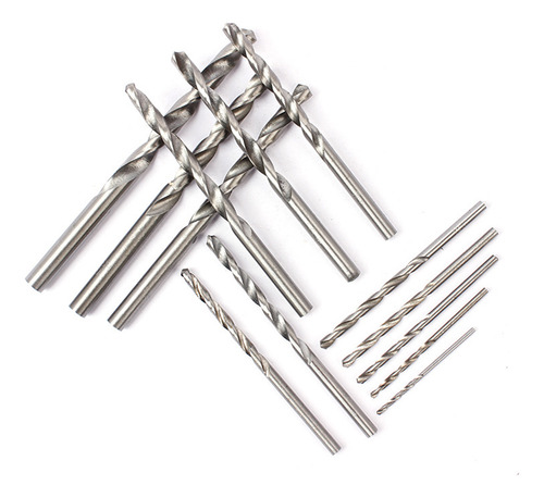 Juego De Brocas De Acero De 13 Piezas Con Funda Para Metal D