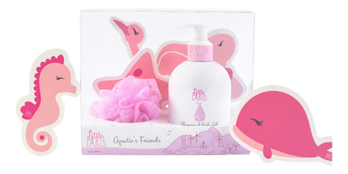 Set De Baño Little Paris Little Girl Set Aquatic's Friends Color LITTLE PARIS GIRL