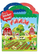 Comprar Libro De Calcomanías Reutilizables Para Niños De 2 A 4 Años