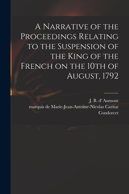 Libro A Narrative Of The Proceedings Relating To The Susp...
