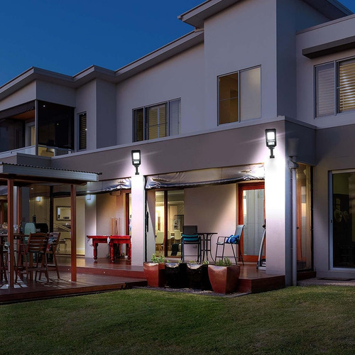 Luz Solar Exterior, 4 Uds, 1000 Lm, 156 Led, Sensor Movimien