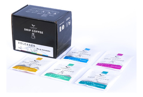 Café Llanquihue Drip Coffee Mix Grano Molido - 20 Unidades