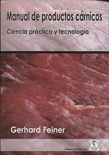 Libro Manual De Productos Cárnicos De Gerhard  Feiner Ed: 1