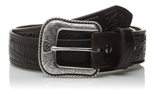 Ariat Ariat Top Caiman Masculino, Black Cherry, 40