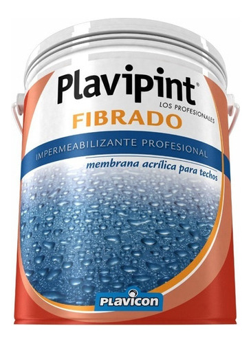 Impermeabilizante Profesional Para Techos Plavipint 5 Kg