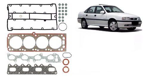 Kit Juntas Retificaç Cabeçote Vectra Gsi 2.0 16v Com Retento