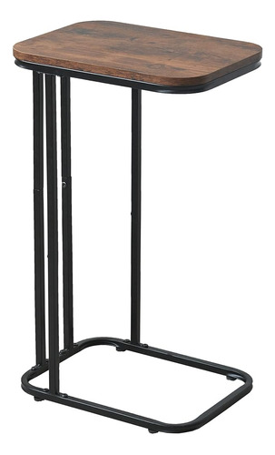 Kjgkk C Shaped End Table, 26.6 Pulgadas De Alto Mesa Auxilia