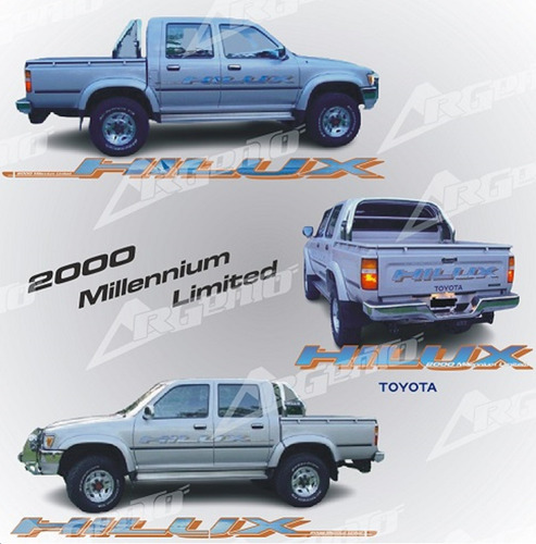 Graficas Laterales Toyota Hilux Limited Milenium Calcos