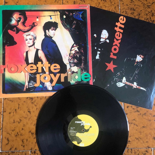 Roxette Lp Joyride Vinilo Como Nuevo Con Insert 80s Pop