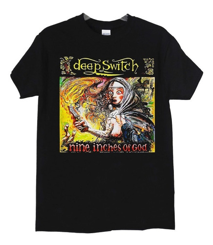 Polera Deep Switch Nine Inches Of God Metal Abominatron