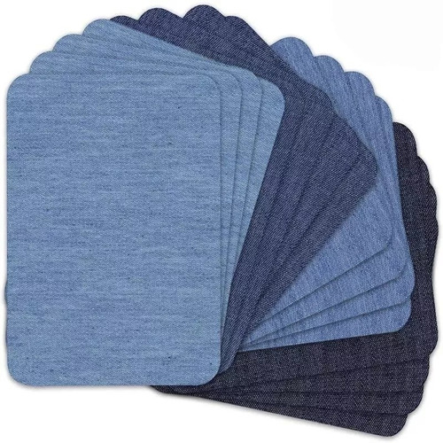  Pack 15 Parches Para Jeans Termoadhesivo 5 Tonos 12,5x9,5cm