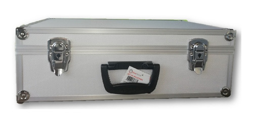 Maletin Aluminio 33 Con Llaves Caja De Herramienta Notebook Color Gris