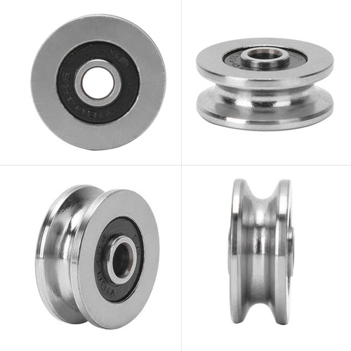 10 Uds V1804 4* 18* 8 Mm V Groove Track Roller Bearing Guide