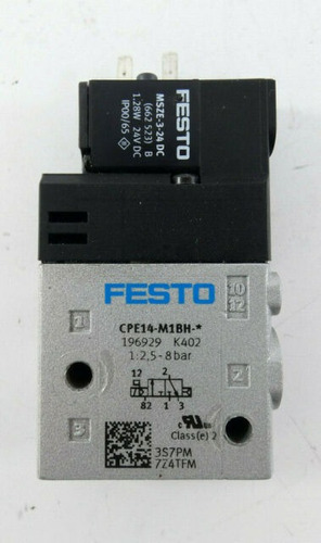 Festo Válvula Solenoide Cpe14-m1bh-3gl-1/8 196929