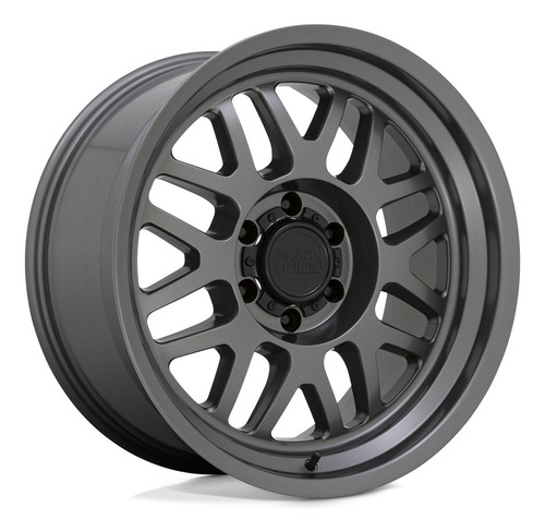Rines Black Rhino Delta 17x9 6/139.7 Tacoma Jeep Ford Color Matte Gunmetal