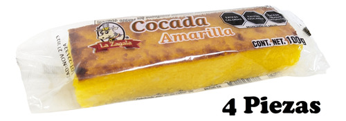 Cocada De Leche 100gs (paquete 4 Pzs)