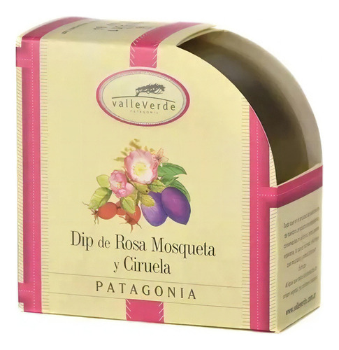 Valle Verde Dip De Rosa Mosqueta Y Ciruelas 90g