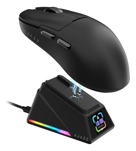 Ratón para juegos Ajazz Aj159 Apex Paw3950 Negro