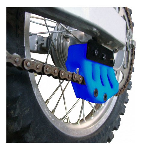 Guia De Corrente Traseiro Anker Yamaha Ttr 230 Cor Azul