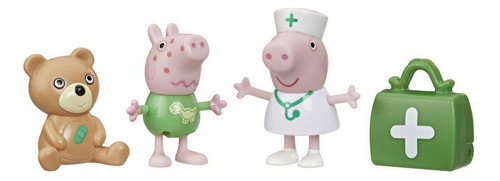 Set Muñeca Peppa Pig Adventures Peppa La Enfermera (Usado)